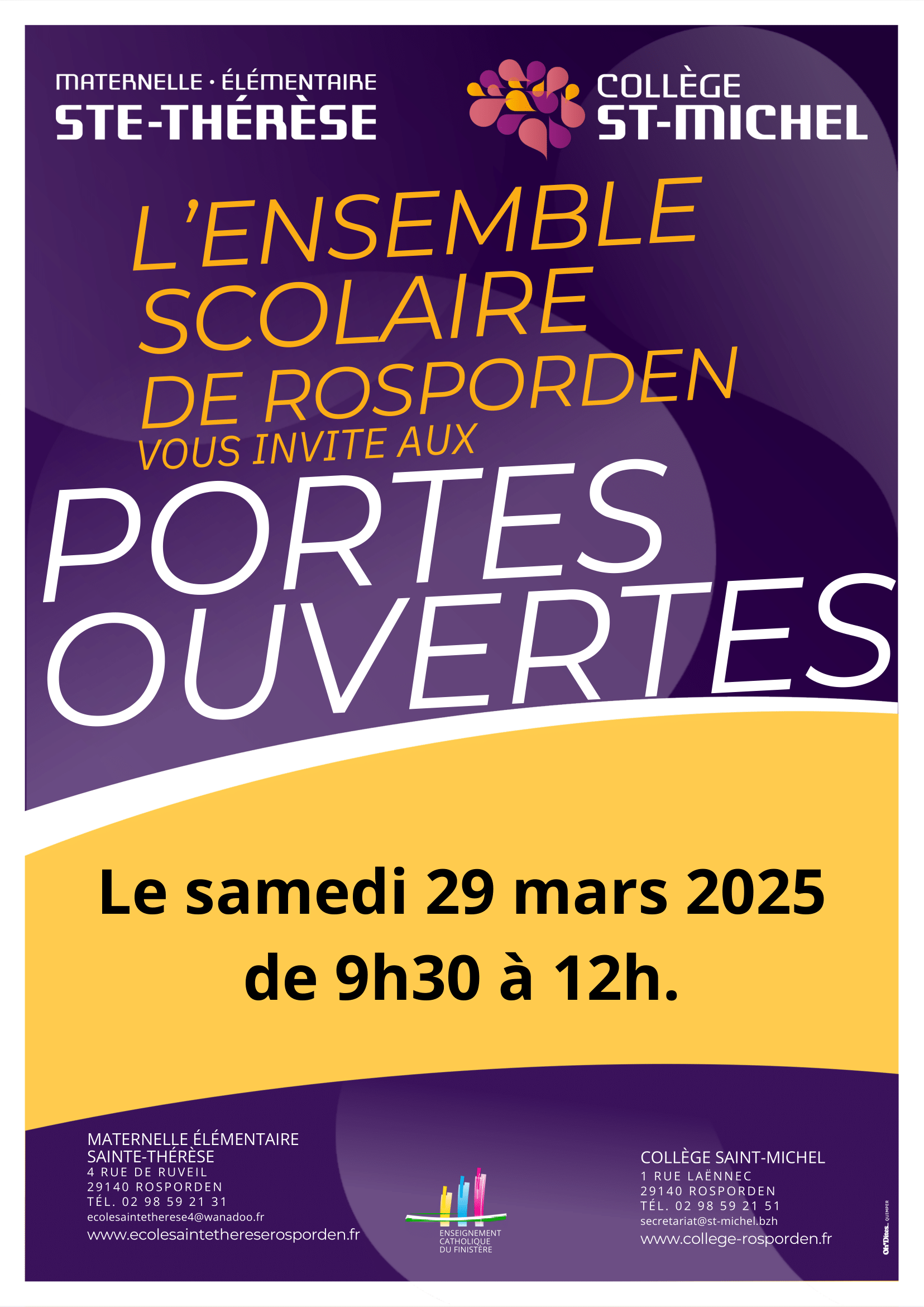 Portes ouvertes mars 2025